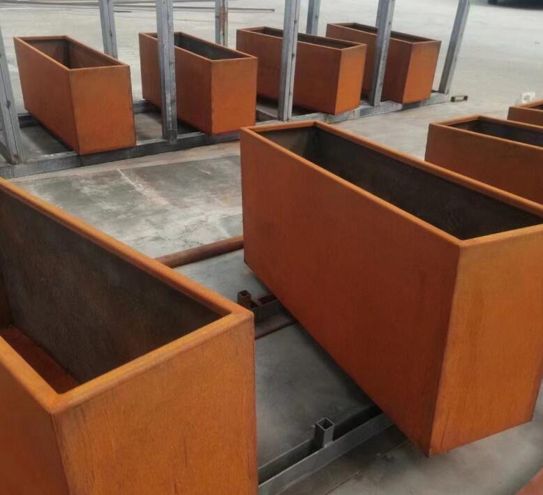 开福耐候钢花箱